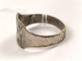 " Saloniki 1941 " Fingerring, getragenes Stück, Höhe 13mm