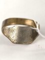 " Saloniki 1941 " Fingerring, getragenes Stück, Höhe 13mm
