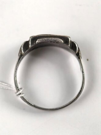 " Parthenon " Fingerring, getragenes Stück, Höhe 11mm