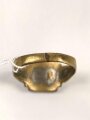 " Saloniki 1941 " Fingerring mit Hakenkreuz, stark getragenes Stück, Höhe 12mm