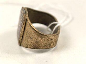 Sozialistische Arbeiterjugend Deutschlands " SAJ"  Fingerring, verbogen, Höhe  14mm