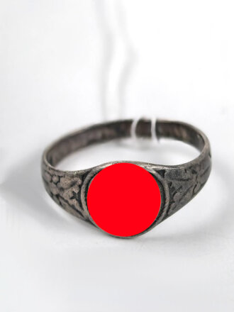 "Turnerbund" Fingerring , stark getragenes...