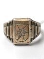 "Luftwaffe" Fingerring, getragenes Stück, Höhe 16mm