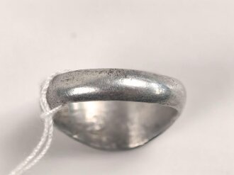 "Luftwaffe Flak" Fingerring, getragenes Stück, Höhe 12mm