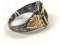"Luftwaffe " Fingerring, entnazifiziertes Stück, Höhe 17mm