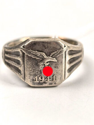 Luftwaffe "Flak am sch. Meer"  Fingerring,...