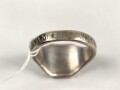 Luftwaffe "Flak am sch. Meer"  Fingerring, getragenes Stück, Höhe 13mm