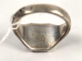 Luftwaffe "Flak am sch. Meer"  Fingerring, getragenes Stück, Höhe 13mm