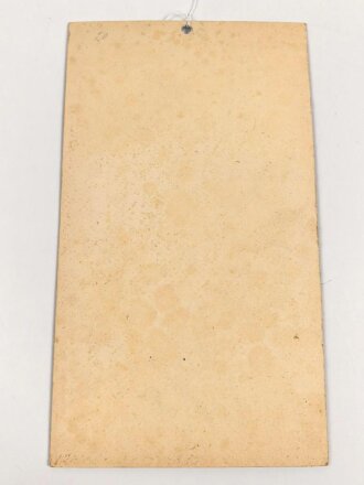 Rückseite für einen Abreisskalender , Maße 17 x 29,5cm