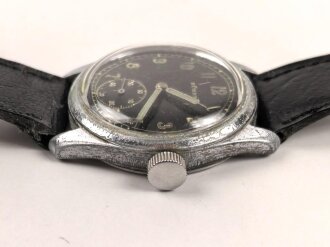 Dienstuhr Heer der Marke "Büren", läuft einwandfrei, die Krone wackelt etwas