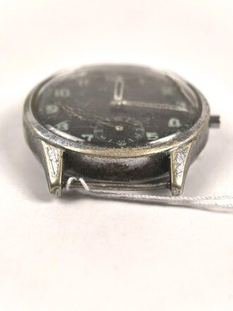 Dienstuhr Heer der Marke "Helios", Krone fehlt,