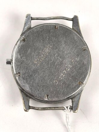 Dienstuhr Heer der Marke "Helios", Krone fehlt,