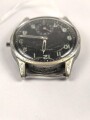 Dienstuhr Heer der Marke "Helios", Krone fehlt,