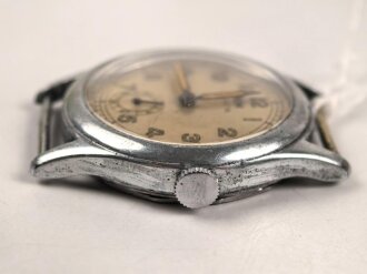 Dienstuhr Kriegsmarine der Marke "INVICTA", läuft nicht