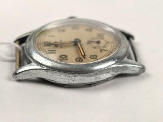 Dienstuhr Kriegsmarine der Marke "INVICTA", läuft nicht