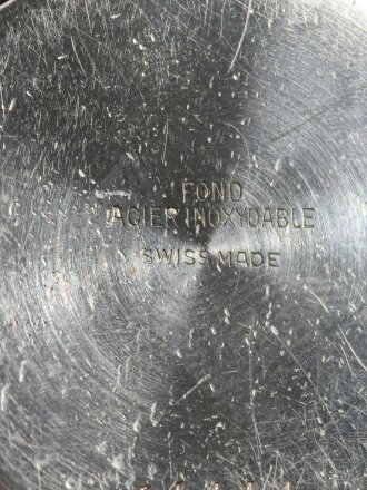 Dienstuhr Kriegsmarine der Marke "INVICTA", läuft nicht