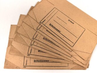 Feldpostpaket, noch nicht gefaltet, Maße des Bogens 11,5 x 20cm, sie erhalten ein ( 1 ) Stück