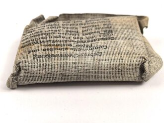 Verbandpäckchen Wehrmacht. Kleines Modell datiert 1941