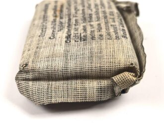 Verbandpäckchen Wehrmacht. Kleines Modell datiert 1941