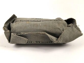 Verbandpäckchen Wehrmacht. Kleines Modell datiert 1941