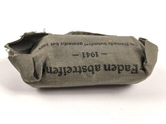 Verbandpäckchen Wehrmacht. Kleines Modell datiert 1941