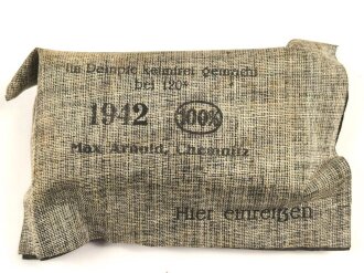 Verbandpäckchen Wehrmacht. Kleines Modell datiert 1942
