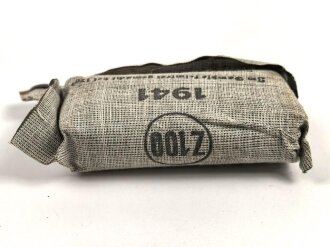 Verbandpäckchen Wehrmacht. Kleines Modell datiert 1941