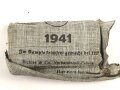 Verbandpäckchen Wehrmacht. Kleines Modell datiert 1941