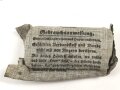 Verbandpäckchen Wehrmacht. Kleines Modell datiert 1941