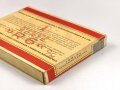 Schachtel Zigaretten "Reemtsma R6" ungeöffnet , Steuerbanderole mit Hakenkreuz, Sie erhalten eine ( 1 ) Schachtel aus der originalen Umverpackung