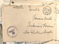 Konvolut Feldpost eines Angehörigen zunächst RAD dann Wehrmacht. Diverse Feldpostnummern, insgesamt  56 Belege
