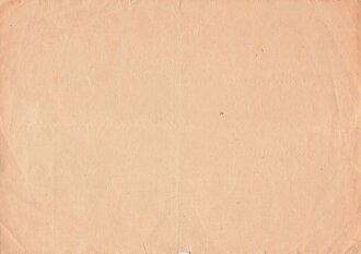 Reparaturbescheinigung für Uhrmacher " wird für Fronteinsatz dringend benötigt" , datiert 1943