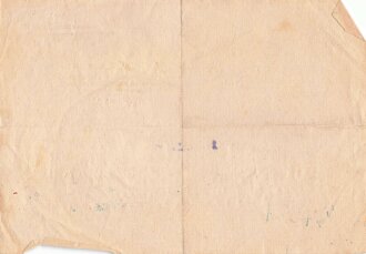 Dienstbescheinigung für den Verkauf einer Uhr,...