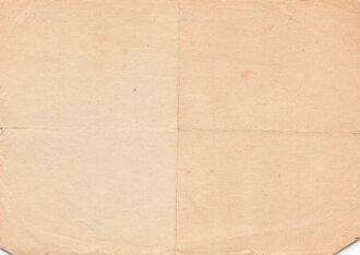 Dienstbescheinigung für das Reparieren einer...