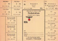"Reichsfettkarte" für Kinder von 3-6 Jahren, gültig vom 15.1. bis 11.2.1940, DIN A5 