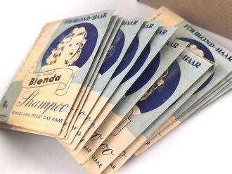 Pack "Blenda Shampoo" Herstellung auf Grund der Verarbeitungsgenehmigung  KW/P der Rif. "RIF = Reichsstelle für Industrielle Fette und Waschmittel"