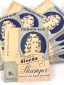 Pack "Blenda Shampoo" Herstellung auf Grund der Verarbeitungsgenehmigung  KW/P der Rif. "RIF = Reichsstelle für Industrielle Fette und Waschmittel"