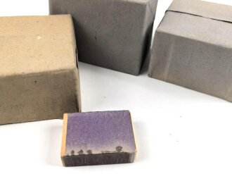 Schachtel Zündhölzer ohne Aufdruck, sie erhalten ein ( 1 ) Stück aus der originalen Umverpackung