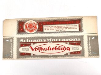 Verpackung " Schram´s Maccaroni "...