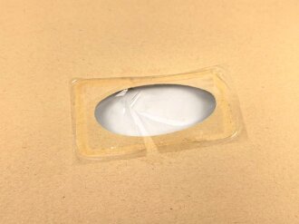 Verpackung " Schram´s Eier-Röhrchen" Maße 15 x 31 cm, ungebrauchtes Firmenmuster