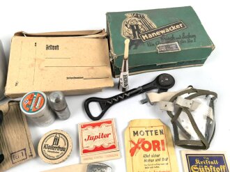 Konvolut persönliche Gegenstände, meist defekt, unvollständig oder Alter nicht eindeutig zuzuordnen.