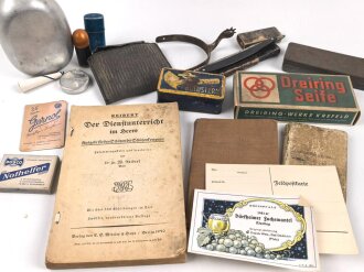 Konvolut persönliche Gegenstände, meist defekt, unvollständig oder Alter nicht eindeutig zuzuordnen.