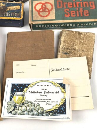 Konvolut persönliche Gegenstände, meist defekt, unvollständig oder Alter nicht eindeutig zuzuordnen.