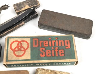 Konvolut persönliche Gegenstände, meist defekt, unvollständig oder Alter nicht eindeutig zuzuordnen.