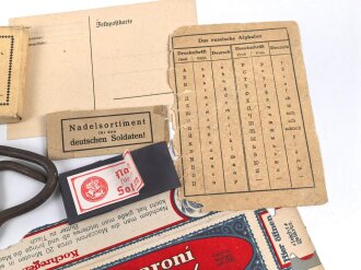 Konvolut persönliche Gegenstände, meist defekt, unvollständig oder Alter nicht eindeutig zuzuordnen.