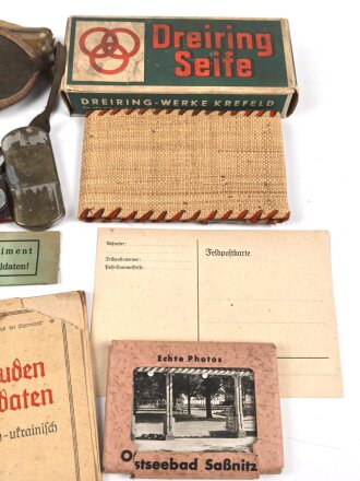 Konvolut persönliche Gegenstände, meist defekt, unvollständig oder Alter nicht eindeutig zuzuordnen.