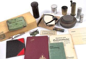 Konvolut persönliche Gegenstände, meist defekt,...