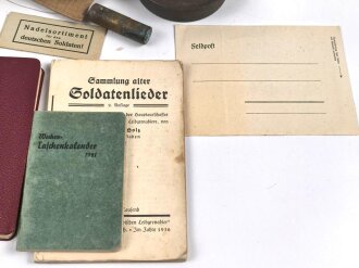 Konvolut persönliche Gegenstände, meist defekt, unvollständig oder Alter nicht eindeutig zuzuordnen.