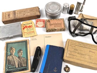 Konvolut persönliche Gegenstände, meist defekt,...
