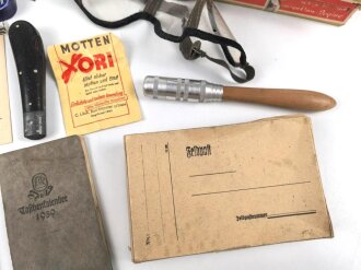 Konvolut persönliche Gegenstände, meist defekt, unvollständig oder Alter nicht eindeutig zuzuordnen.